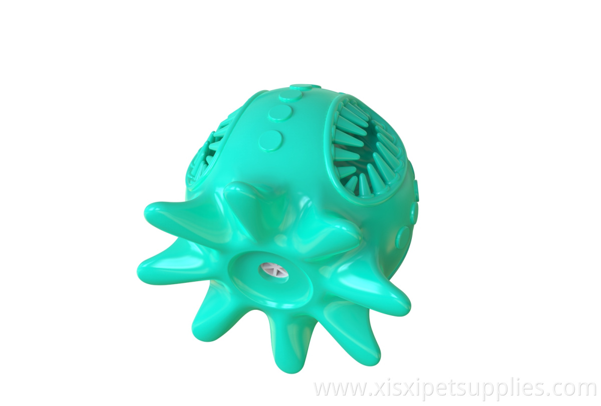 new design durable octopus shape squeaky dog toy teeth cleaning tpr dog toy